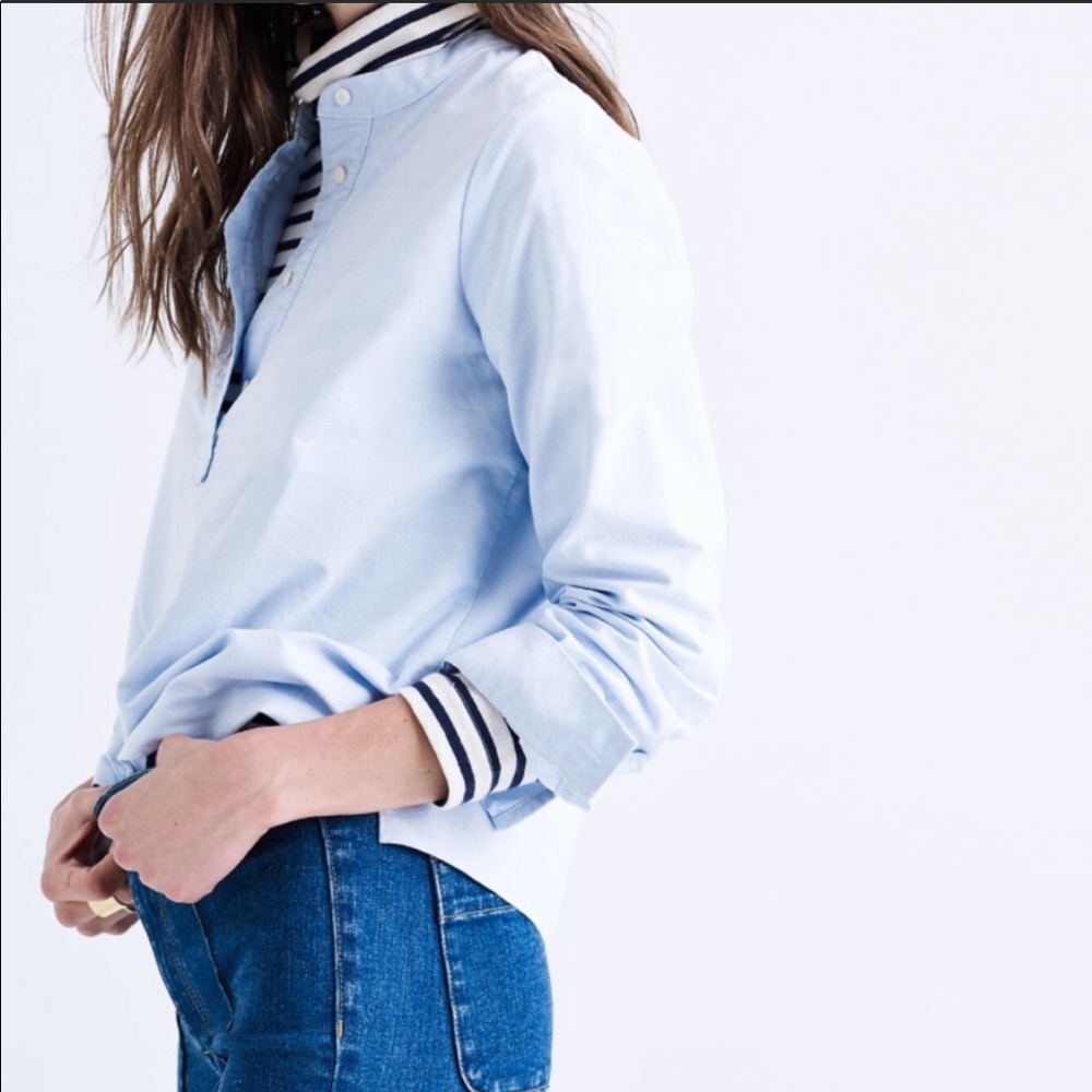 Madewell Oxford Popover Shirt